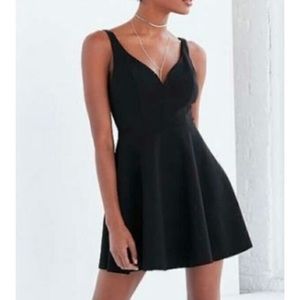 Black cocktail dress